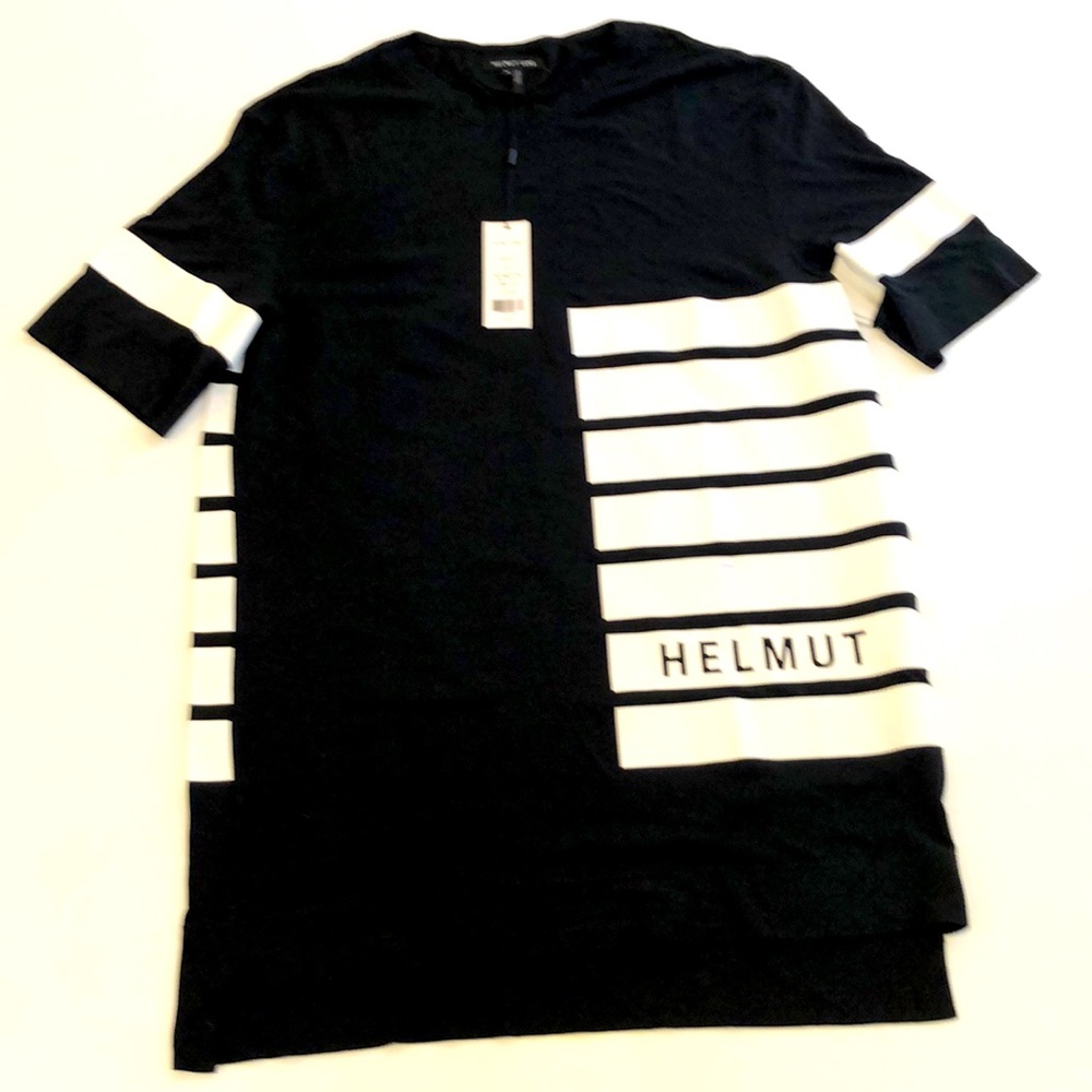 Helmut Lang Mens Long T-Shirt, Size Medium